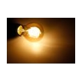 LED Filament Glühlampe McShine "Retro", E27, 6W, 420 lm, warmweiß, goldenes Glas