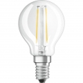 OSRAM LED-Lampe Sphärisches klares Filament - 2,5 W Äquivalent 25 W E14 - Warmweiß