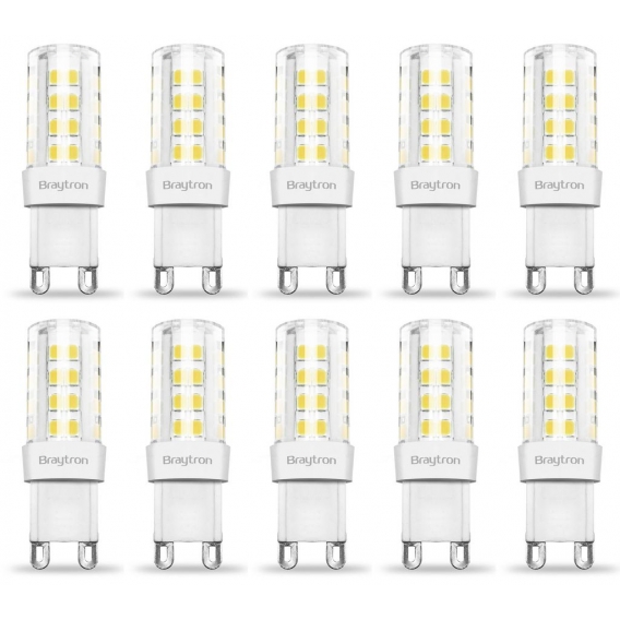 10x Sparset G9 5 Watt LED Leuchtmittel Lampe 420lm 230V Stiftsockel 360° Licht Kaltweiß