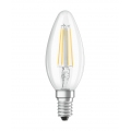 OSRAM LED-Lampe Flammenklares Filament - 4 W ＝ 40 W - E14 - Warmweiß