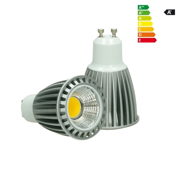 ECD Germany 10er Pack GU10 LED Spot 9W - AC 220-240V - 552 Lumen - 60° Abstrahlwinkel - Neutralweiß 4000K - ersetzt 60W Halogen 