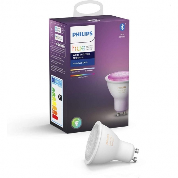 Philips Hue Bluetooth White Ambiance and Color RGBW LED GU10 5,7 W Erweiterung