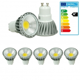 More about ECD Germany 5er Pack GU10 LED Spot 6W - AC 220-240V - 321 Lumen - 60° Abstrahlwinkel - Warmweiß 3000K - ersetzt 30W Halogen - di