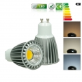 ECD Germany 4er Pack GU10 LED Spot 9W - AC 220-240V - 552 Lumen - 60° Abstrahlwinkel - Warmweiß 2800K - ersetzt 60W Halogen - ni