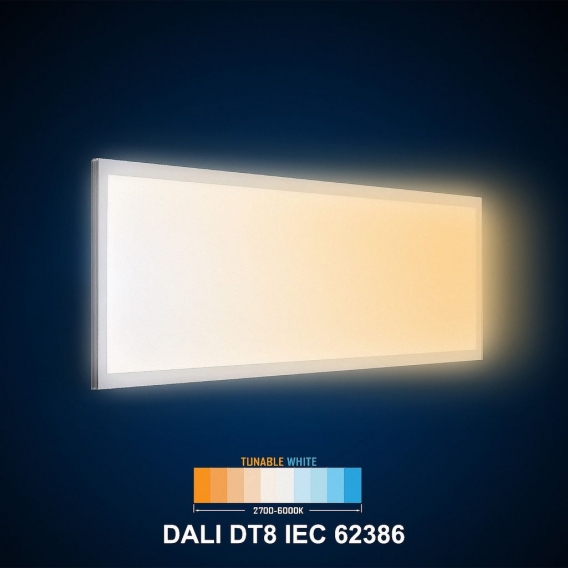 LED Einlegepanel 1195x295 50W (S) TUNABLE WHITE (2700-6000K) DALI DT8