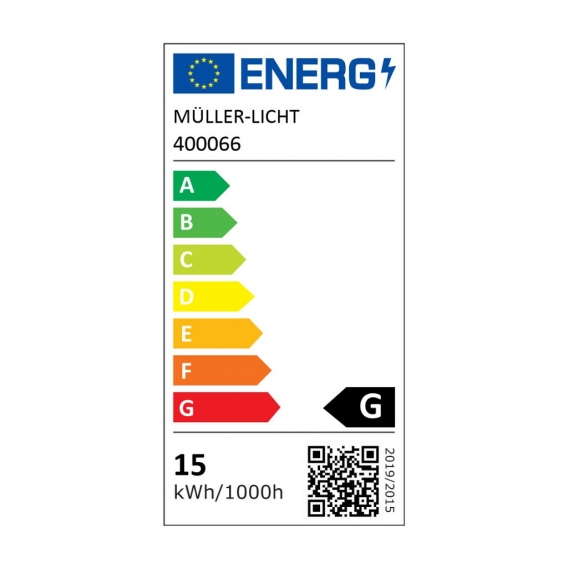 Müller-Licht LED-Reflektor PAR38 15W, 220V - 240V, E27, 1.000lm, 38°,  2.700K, warmweiß, outdoor