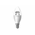 Samsung SI-A8W051180EU LED Kerzen Lampe klar 5.2W wie 25 Watt 827 warmweiss Sockel E14, 170 Grad, dimmbar