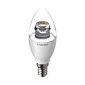 Samsung SI-A8W051180EU LED Kerzen Lampe klar 5.2W wie 25 Watt 827 warmweiss Sockel E14, 170 Grad, dimmbar