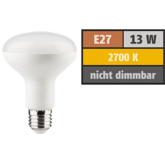 Müller-Licht LED-Lampe E27, EEK: G, 13 W, 1000 lm, 2700 K