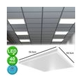 2x LED Aufbau-Einbau Panel, 4000 Lumen, kaltweiß, VT-6142