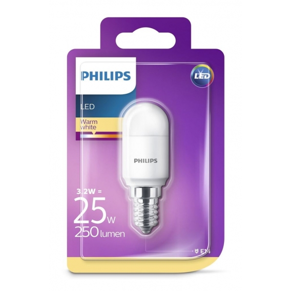 Philips LED Kühlschrank-Lampe T25 nicht dimmbar matt warmweiß 25W