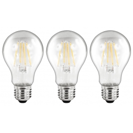 More about 3er-Pack LED Filament Set McShine, 3x Glühlampe, E27, 6W, 630lm, warmweiß, klar