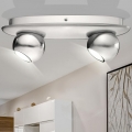 LED Deckenlampe mit zwei drehbaren Spots NORBELLO