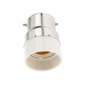 Lampensockel Adapter B22 auf E14 für LED Lampen Konverter Farbe B22 bis E14