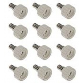 More about Adapter von E14 auf Sockel GU10 Porzellan 12erPack -＃2215