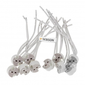 More about SEBSON® 10er-Pack GU5.3 / MR16 Fassungen aus Keramik