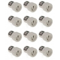 Adapter von E27 auf Sockel GU10 Porzellan 12erPack -＃2206