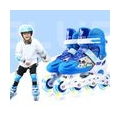 Inline-Skates für Kinder, verstellbar, LED-Inline-Skates für Mädchen, Rollschuhlichter für Frauen, Mädchen, Männer