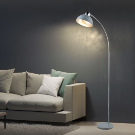 More about LED Stehlampe in grau mit beweglichem Spot Höhe 155 cm ANITA