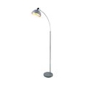 LED Stehlampe in grau mit beweglichem Spot Höhe 155 cm ANITA