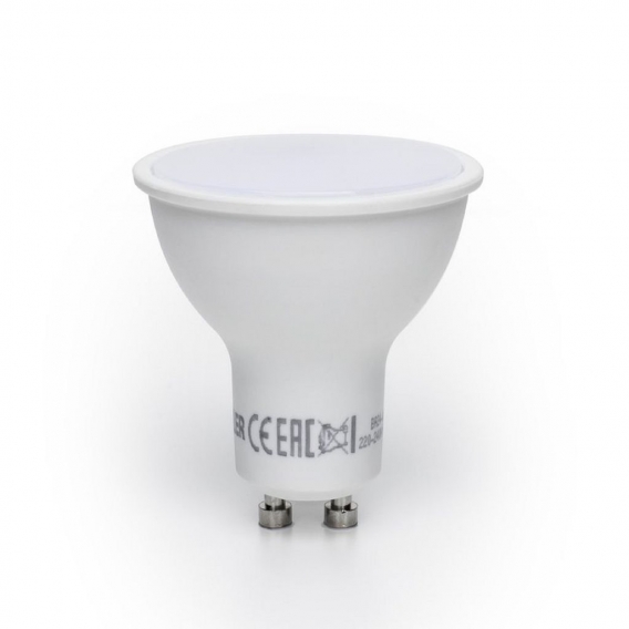 3x LED Leuchtmittel | GU10 SMD 7W | Abstrahlwinkel: 120° | 550 Lumen | Glühbirne | Glühlampe | Stromsparend | warmweiß |