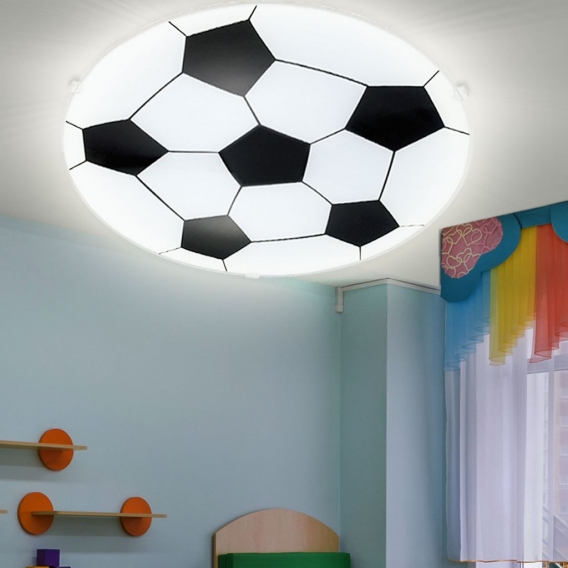 LED Wand- und Deckenleuchte im Fußball-Design JUNIOR 1