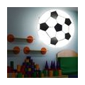 LED Wand- und Deckenleuchte im Fußball-Design JUNIOR 1