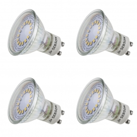 More about 4x LED Lampe GU10 warmweiss 4W / 30W Leuchtmittel Strahler Spot 230V SEBSON