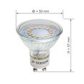 4x LED Lampe GU10 warmweiss 4W / 30W Leuchtmittel Strahler Spot 230V SEBSON