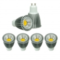 ECD Germany 4er Pack GU10 LED Spot 9W - AC 220-240V - 552 Lumen - 60° Abstrahlwinkel - Kaltweiß 6000K - ersetzt 60W Halogen - ni