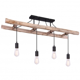 More about RGB LED Deckenlampe, Holz natur, L 115 cm, IRMGARD