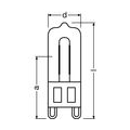 Osram Halogen 66760 60 Watt 230V G9 HALOPIN