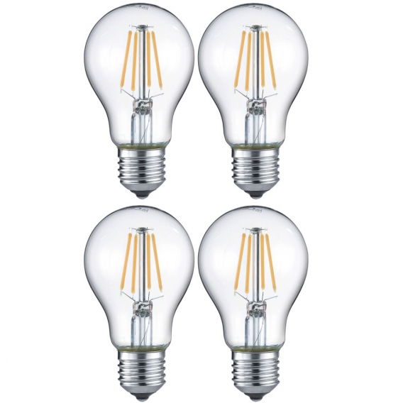 Trio LED-Leuchtmittel RL187, Filament Glhbirne Leuchte, E27 4W EEK E, warmwei  4er Set