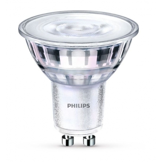 Philips 8718696721674 Reflektor mit Stecksockel dimmbar 5 W (50 W), GU10, WarmGlow, Spot