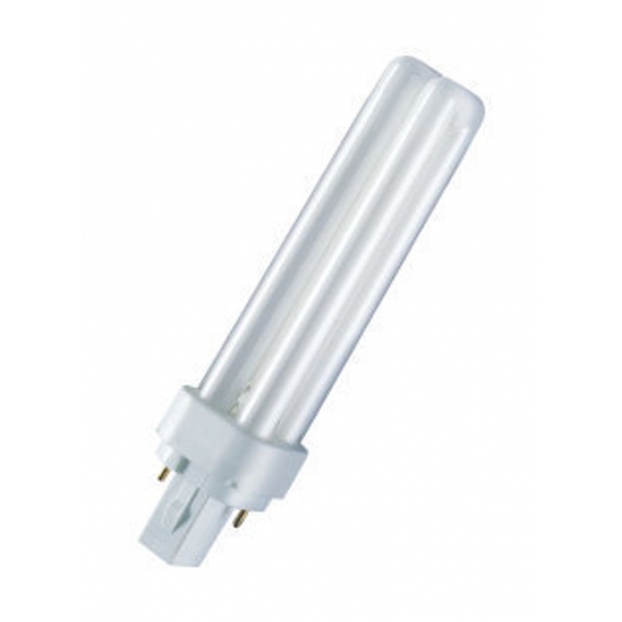 Osram 26w Dulux-D Kompaktleuchtstofflampe 2 Pin G24d-1  827 (DD26827)