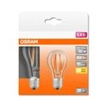 OSRAM LED STAR CLASSIC A 60 BOX Warmweiß Filament Klar E27 Glühlampe Doppelpack