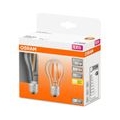 OSRAM LED STAR CLASSIC A 60 BOX Warmweiß Filament Klar E27 Glühlampe Doppelpack