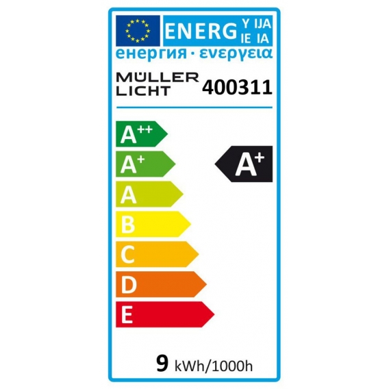 Müller-Licht 9W (60W) E27 806lm 4000K