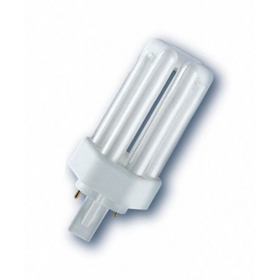 OSRAM Kompaktleuchtstofflampe DULUX T PLUS 18 Watt GX24d 2