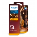 Philips LED Kerze Classic B35 E14 nicht dimmbar gold 14W