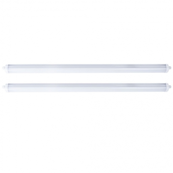 2x LED Wannenleuchten, 3840 Lumen, Kaltweiß, L 150 cm, VT-1574