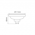 LED Leuchtmittel | GU10 COB ES111 | 12W | 45° | 12W | 750 Lumen | Glühbirne | Glühlampe | Spot | Stromsparend | neutralweiß