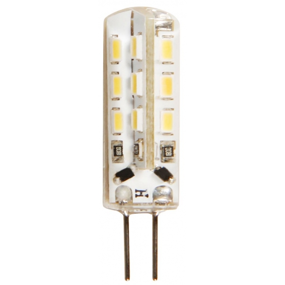 LED-Stiftsockellampe McShine "Silicia", G4, 12V, 1,5W, 120 lm, warmweiß