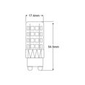 5x LED Leuchtmittel | Stecklampe | Stiftsockel | Birne | Lampe | Leuchte | Licht | G9 | 5 Watt | 230V | 420 Lumen | kaltweiß