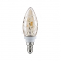 Paulmann 281.74 LED Kerze Krokoeis Gold 2,5 W 230V Leuchtmittel E14