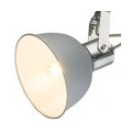 RGB LED Deckenlampe grau, verstellbare Spots, L 30 cm, GERDA