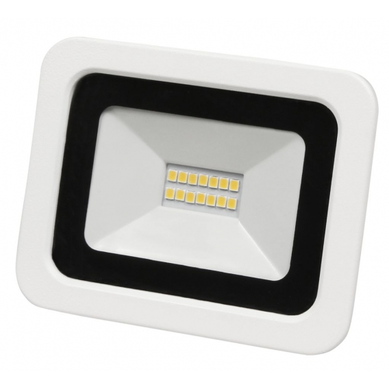 LED Außenstrahler / Fluter McShine "SMD-Slim" 10W, 700 lm, 4000K, neutralweiß, Schutzklasse IP44