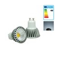 ECD Germany 4er Pack GU10 LED Spot 4W - AC 220-240V - 205 Lumen - 60° Abstrahlwinkel - Kaltweiß 6000K - ersetzt 20W Halogen - di