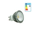 ECD Germany 4er Pack GU10 LED Spot 4W - AC 220-240V - 205 Lumen - 60° Abstrahlwinkel - Kaltweiß 6000K - ersetzt 20W Halogen - di