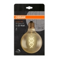 OSRAM LED VINTAGE 1906 CLASSIC GLOBE 125 25 FS DIM Warmweiß Filament Gold E27 Kugel